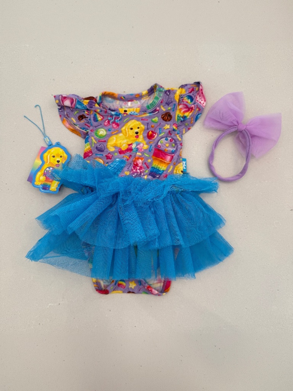 Posh Peanut Lisa Frank Casey & Caymus Tulle Dress